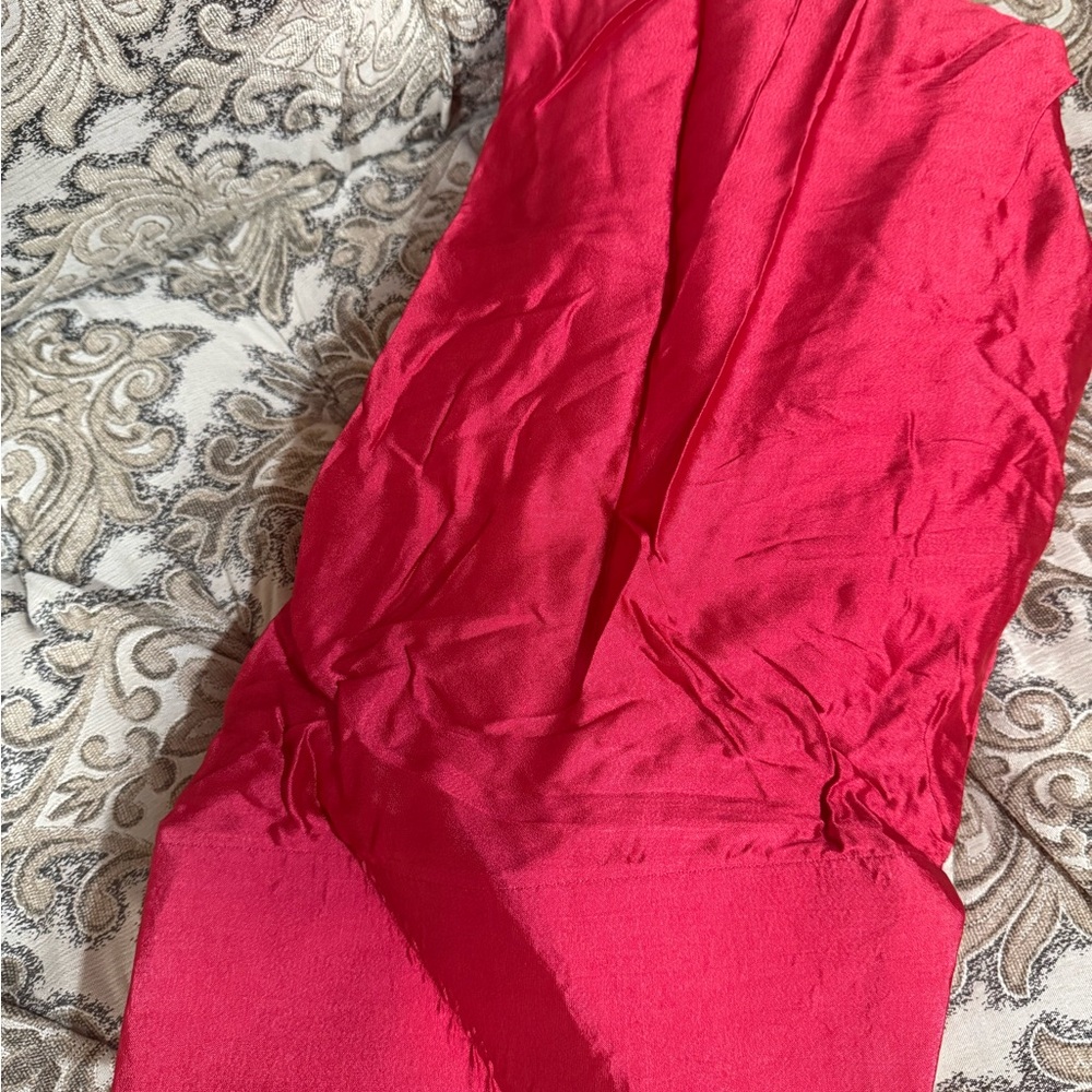Elegant Red Designer Indian Pakistani Dress With … - image 6
